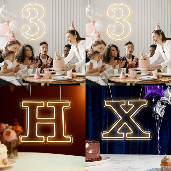 Source photograph for Pallet – Decorative LED Lights – Light-Up Letters, Light-Up Numbers, USB Powered, Warm White Light