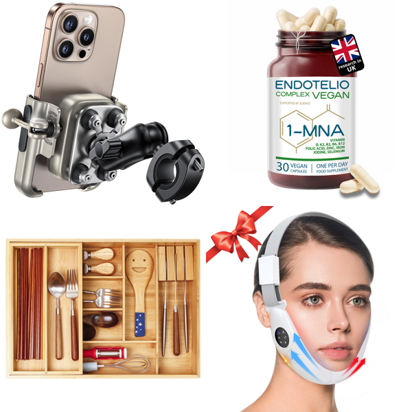 Source photograph for Pallet – Mixed Consumer Goods – Football Boots, Kitchen Organisers, Facial Massagers, Cycling Shorts, Phone Cases