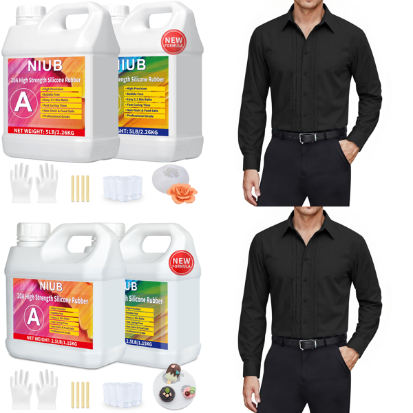 Source photograph for Pallet – Mixed Goods – Silicone Mould Kits, Men's Shirts, Men's Polo Shirts, Steering Wheel Locks