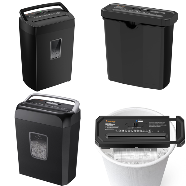 Source photograph for Pallet – Paper Shredders & Filters – Cross-Cut Shredders, Strip-Cut Shredders, HEPA Filter