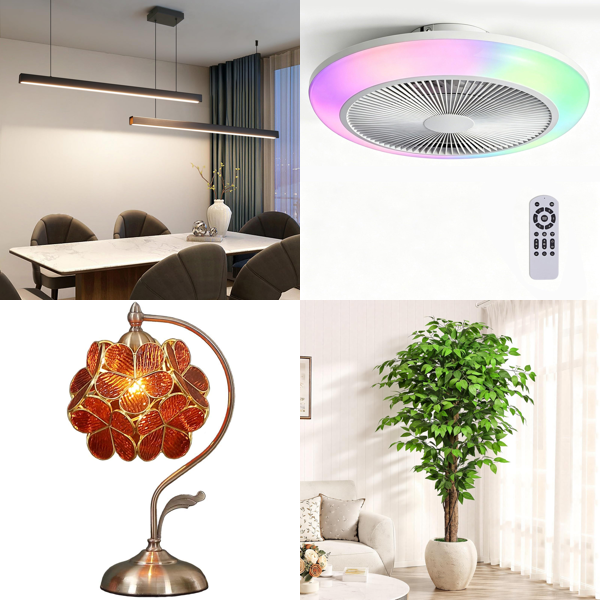 Source photograph for Pallet – Lighting & Fans – Pendant Lights, Ceiling Fans, Table Lamps