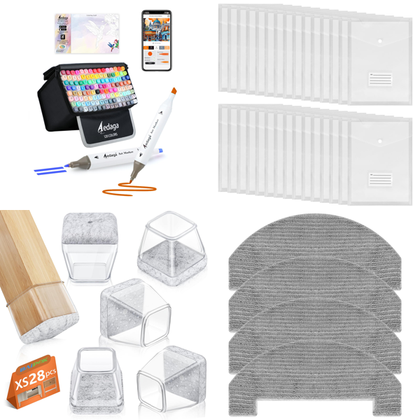 Source photograph for Pallet – Office & Household Goods – Alcohol Markers, Plastic Folders, Window Films