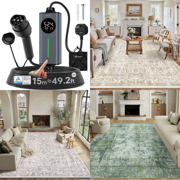Source photograph for Pallet – Home Textiles – Vintage Rugs, Washable Rugs, Chandeliers, Electric Vehicle Chargers