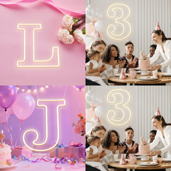 Source photograph for Pallet – Decorative Lighting – LED Light-Up Letters, Light-Up Numbers, USB Neon Signs
