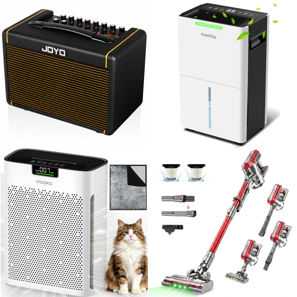 Source photograph for Pallet – Home Appliances – Air Purifiers, Dehumidifiers, Vacuum Cleaners, Polishers