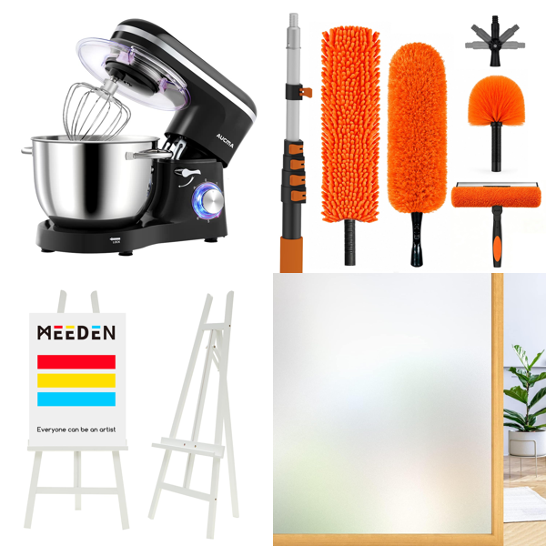 Source photograph for Pallet – Garden & Cleaning Tools – Telescopic Poles, Tree Pruner, Feather Dusters, Garden Fence