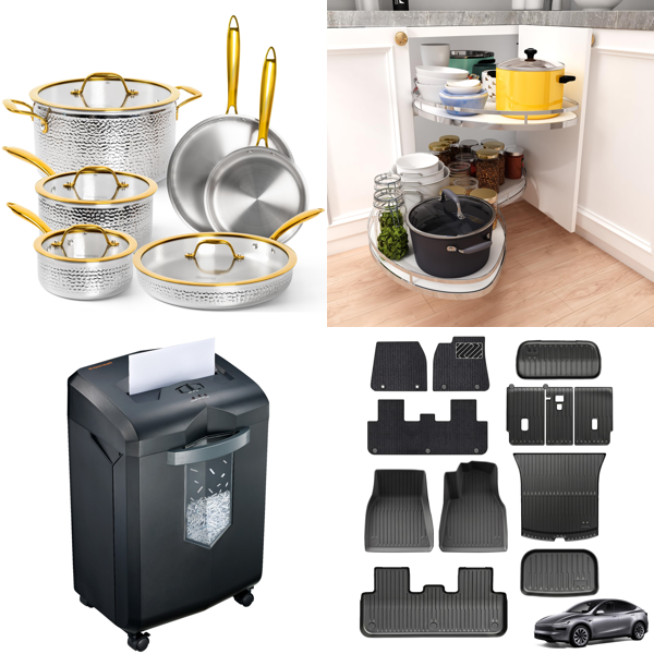 Source photograph for Pallet – Home Essentials – Cookware, Paper Shredder, Rugs, Electric Grills, Rollator Walker