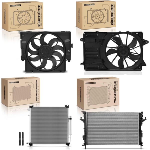Source photograph for Pallet – Automotive Cooling Parts – Fans, Radiators, Condensers, Christmas Decorations