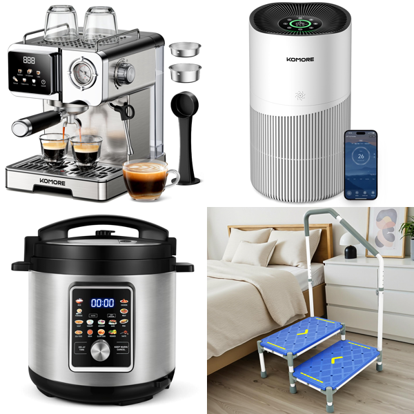Source photograph for Pallet – Home Appliances – Espresso Machines, Multi-Cookers, Air Purifiers, Water Boilers