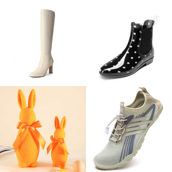 Source photograph for Pallet – Footwear & Home Decor – Women's Boots, Wellies, Water Shoes, Artificial Flowers