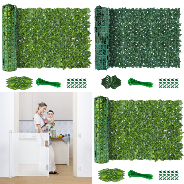 Source photograph for Pallet – Garden Privacy Screens – Artificial Ivy, Artificial Hedges, Fence Screening