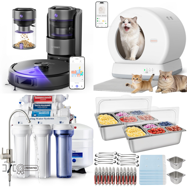 Source photograph for Pallet – Home Appliances – Robot Vacuum Cleaners, Filtration Systems, Cat Litter Trays, Paper Shredders