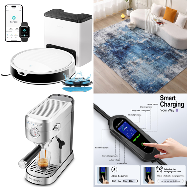Source photograph for Pallet – Home Appliances – Robot Vacuums, Espresso Machines, Juicers, Bread Makers, Garden Sprayers