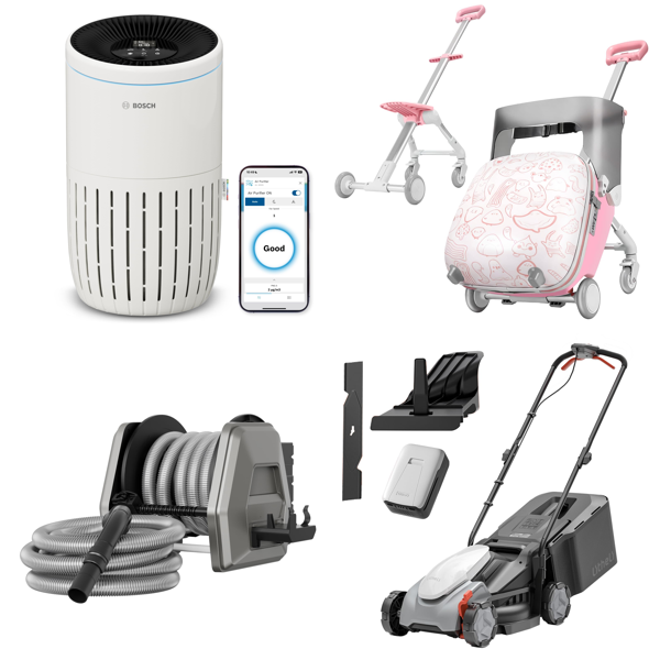 Source photograph for Pallet – Mixed Home & Garden – Air Purifiers, Lawnmowers, Pond Filters, Chandeliers, Room Dividers