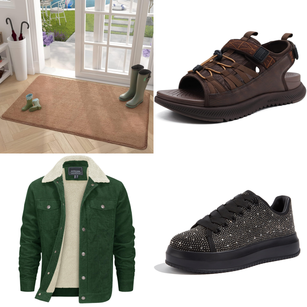Source photograph for Pallet – Footwear & Home Textiles – Women's Sneakers, Sandals, Children's Shoes, Doormats