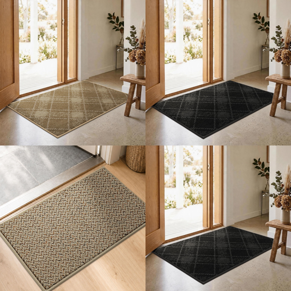 Source photograph for Pallet – Front Door Mats – Non-Slip, Washable Mats, Dirt-Trapping Entryway Rugs