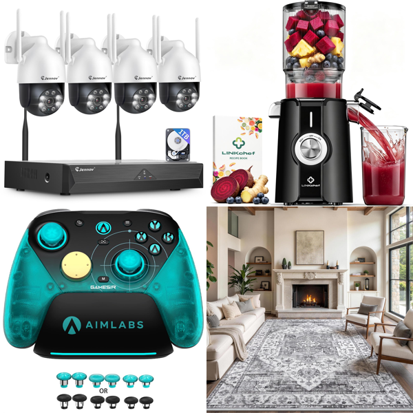 Source photograph for Pallet – Electronics, Home Equipment – Cameras, Walkie-Talkies, Routers, Juicers