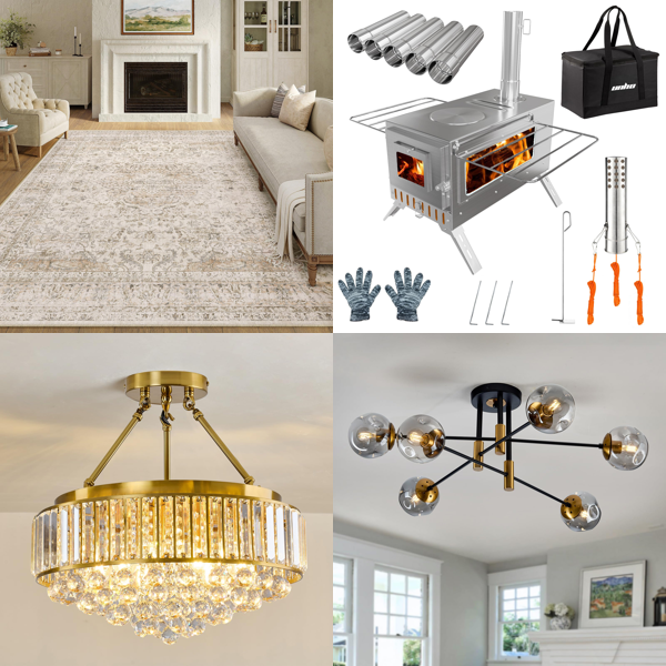 Source photograph for Pallet – Home Furnishings – Rugs, Chandeliers, Waste Bins, Air Coolers, Garden Fencing