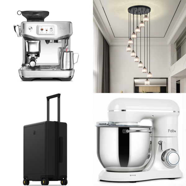 Source photograph for Pallet – Kitchen & Homeware – Coffee Machines, Stand Mixers, Juicers, Grill Accessories, Rugs