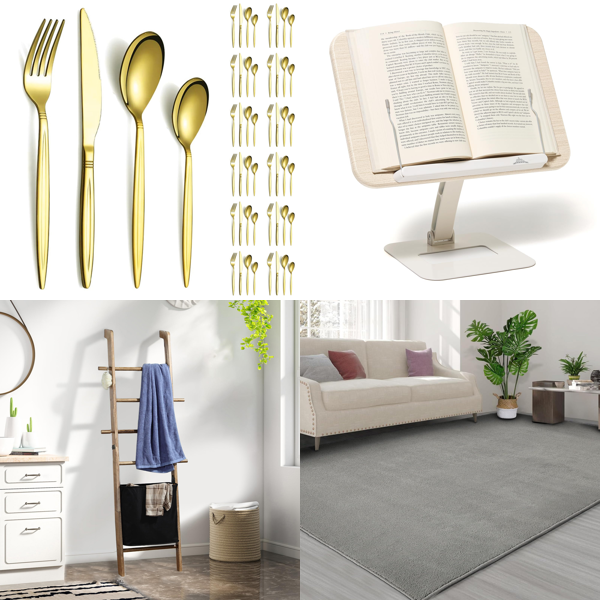 Source photograph for Pallet – Home Furnishings – Cutlery Sets, Rugs, Door Mats, Decorative Plants, Gift Candles