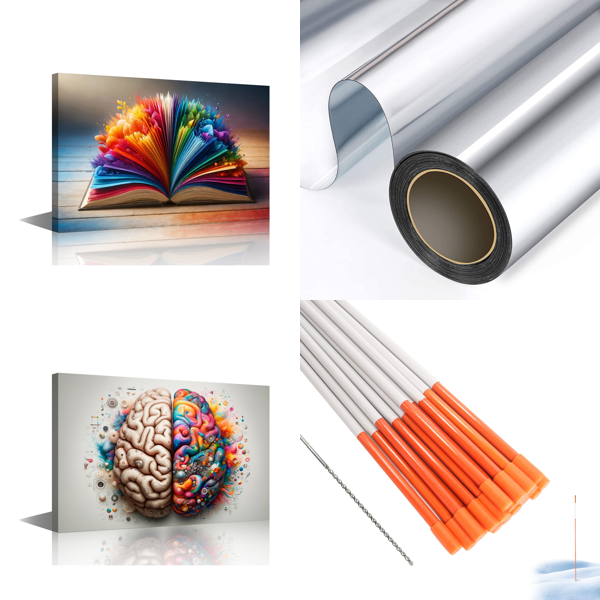 Source photograph for Pallet – Mixed Home Assortment – Canvas Wall Art, Mirror Films, Organizers, Champagne Glasses