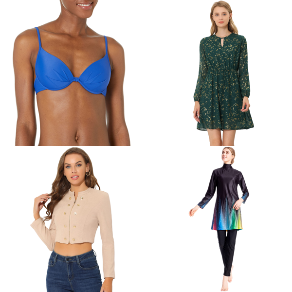 Source photograph for Pallet – Women's Apparel – Dresses, Jackets, Waistcoats, Swimwear, Leggings, Tracksuits