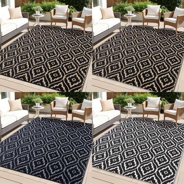Source photograph for Pallet – Outdoor Rugs – Waterproof Plastic Rugs, Reversible Garden Mats
