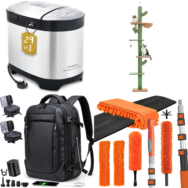 Source photograph for Pallet – Mixed Goods – 3D Printer, Stand Mixer, Paper Shredder, Bread Maker, Soundbar