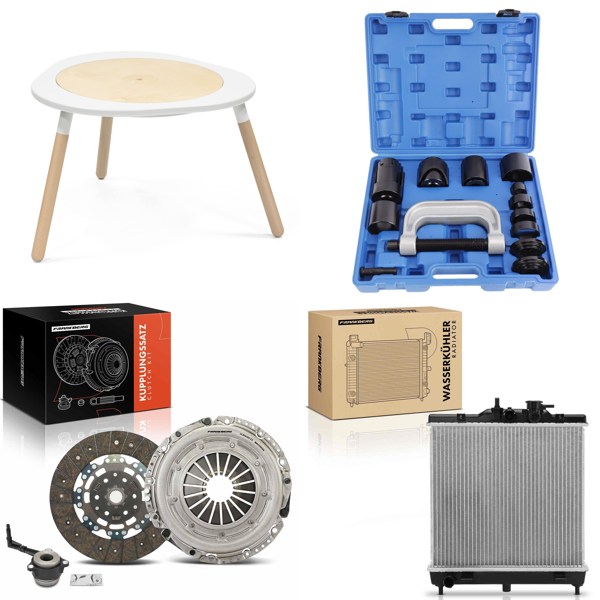 Source photograph for Pallet – Automotive Parts, Tools & Home Goods – Clutch Kits, Radiators, Tool Sets, Rugs, Wallpaper