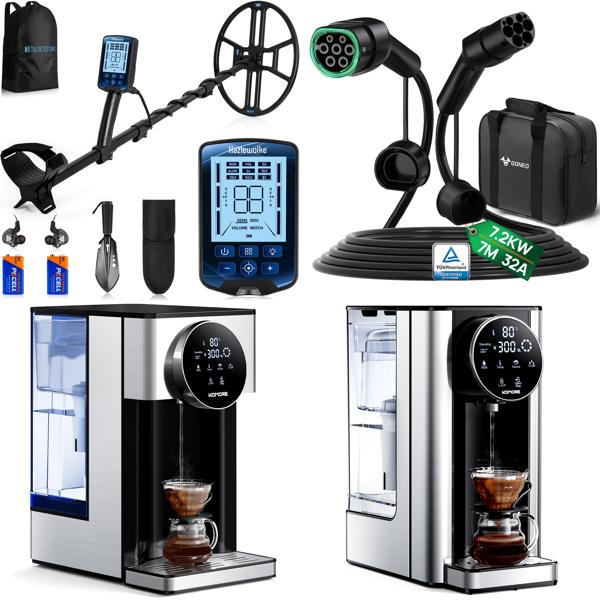 Source photograph for Pallet – Electronics & Home – Metal Detectors, Water Dispensers, Charging Cables, Ice Makers