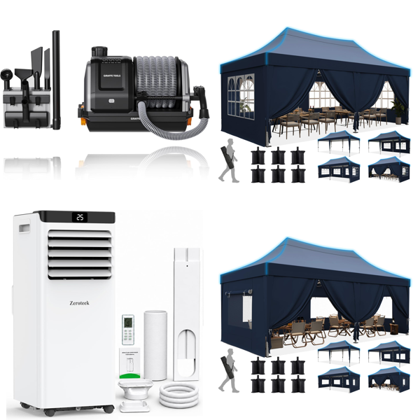Source photograph for Pallet – Garden Equipment – Portable Air Conditioners, Gazebos, Garden Fence Panels, Vacuum Cleaner