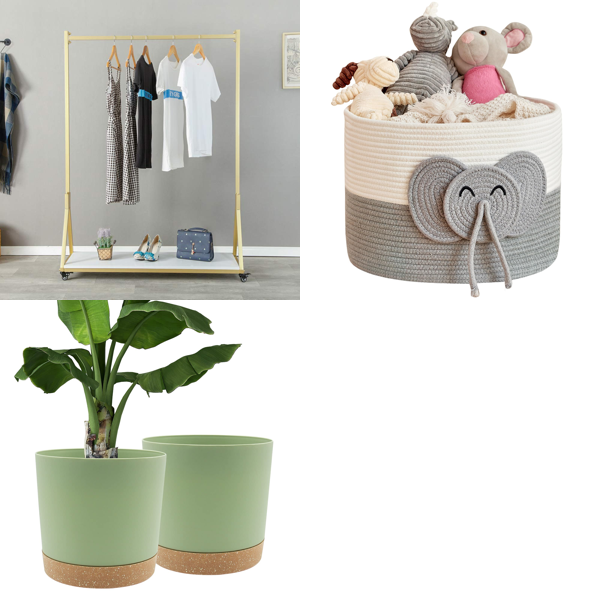 Source photograph for Pallet – Home Accessories – Garment Racks, Plant Pots, Storage Baskets