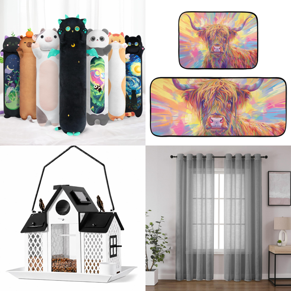 Source photograph for Pallet – Mixed Home, Children & Hobby Goods – Plush Toys, Curtains, Kitchen Mats, Yarn, Christmas Decorations