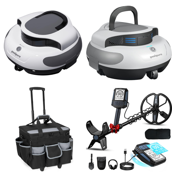 Source photograph for Pallet – Cleaning Equipment – Pool Robots, Vacuum Cleaners, Leaf Blowers, Kitchen Mixers