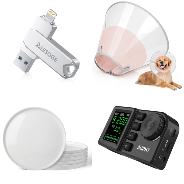 Source photograph for Pallet – Mixed Goods – Automotive Sensors, Women's Clothing, Storage Boxes, USB Flash Drives, Tableware, Garden Supplies
