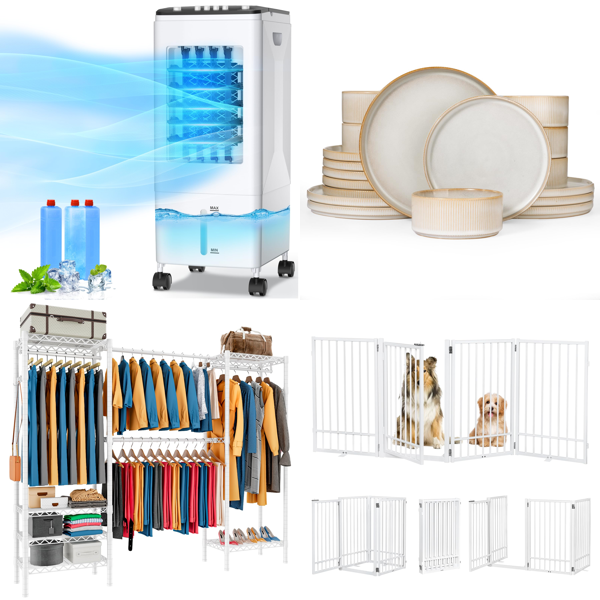 Source photograph for Pallet – Home & Garden – Air Coolers, Dinnerware Sets, Expandable Fences, Dog Gates