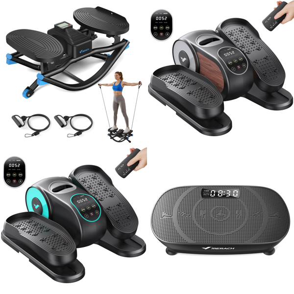Source photograph for Pallet – Fitness Equipment – Steppers, Elliptical Trainers, Vibration Plates, Mini Trampoline, Weight Bench