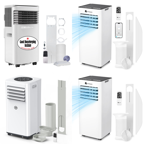 Source photograph for Pallet – Climate Appliances – Portable Air Conditioners, Dehumidifiers, Cooling Fans, Sleeper Chair