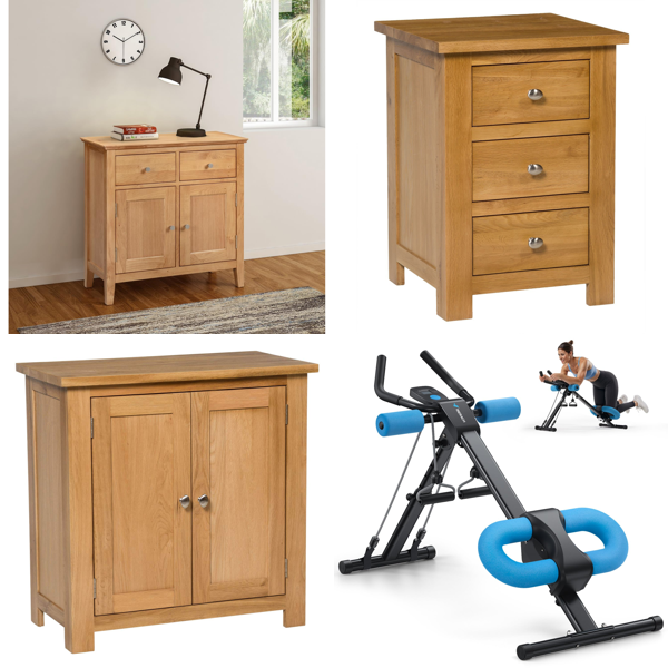 Source photograph for Pallet – Storage Furniture & Fitness – Wooden Cabinets, Sideboards, Bedside Tables, Ab Trainers