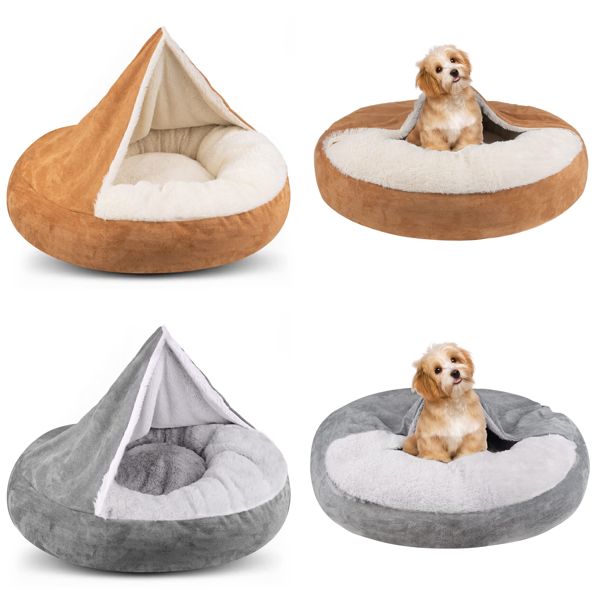 Source photograph for Pallet – Pet Beds – Hooded Dog Beds, Cat Caves, Pet Blankets