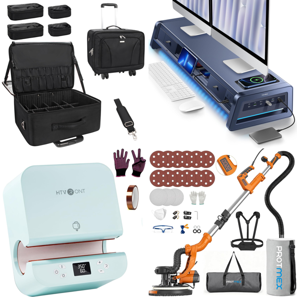 Source photograph for Pallet – Professional Equipment – Makeup Trolleys, Heat Presses, Sanders, Paint Sprayers