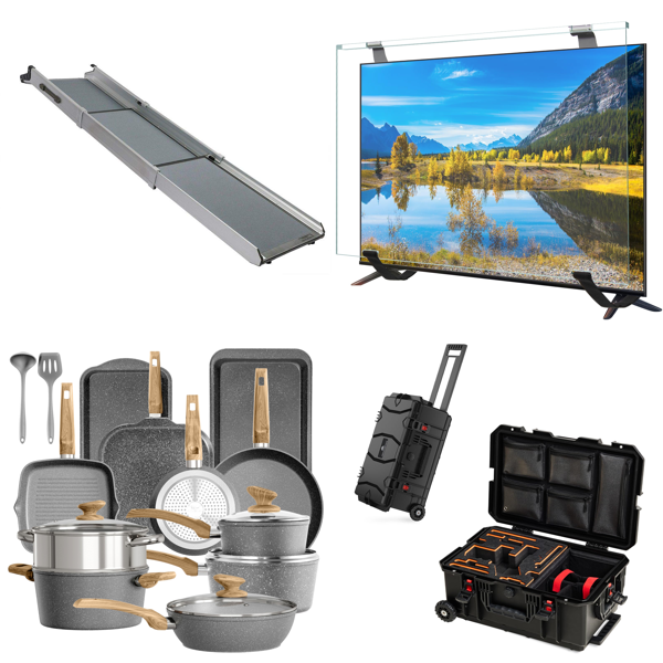 Source photograph for Pallet – Household & Workshop Equipment – Cookware, Air Fryers, Juicers, Paper Shredders