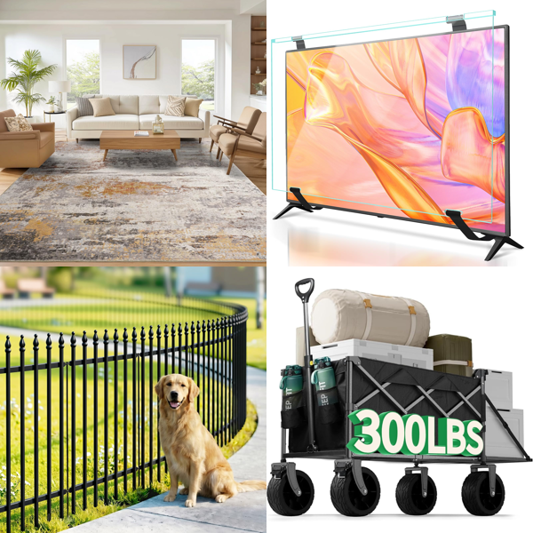 Source photograph for Pallet – Home & Garden – Rugs, Garden Fences, Canopy, Folding Tables, Hedge Trimmer