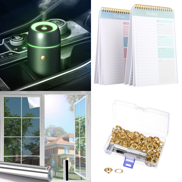 Source photograph for Pallet – Mixed Goods – Women's Apparel, Car Filters, Window Films, Planners, Bathroom Accessories