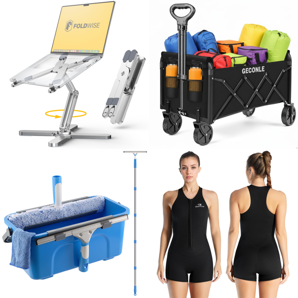 Source photograph for Pallet – Mixed Household & Automotive Goods – Cooling, Plumbing, Trolleys, Auto Parts