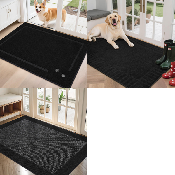 Source photograph for Pallet – Door Mats – Indoor Mats, Muddy Paw Mats, Non-Slip Backing