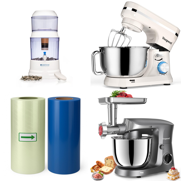 Source photograph for Pallet – Mixed Kitchen & Technical Appliances – Water Filters, Stand Mixers, Welder, Ice Maker