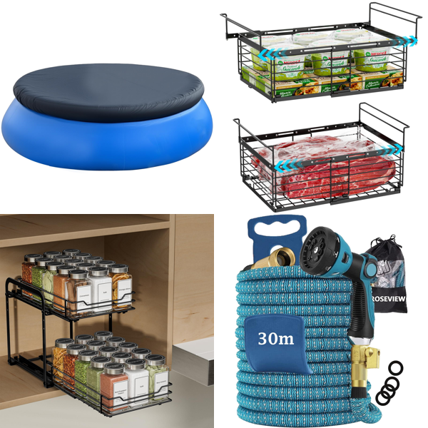 Source photograph for Pallet – Home, Garden & Leisure – Fans, Air Coolers, Garden Hoses, Covers, Organisers