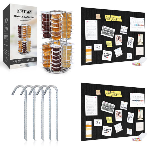 Source photograph for Pallet – Mixed Home & Garden Items – Capsule Holders, Garden Anchors, Felt Bulletin Boards