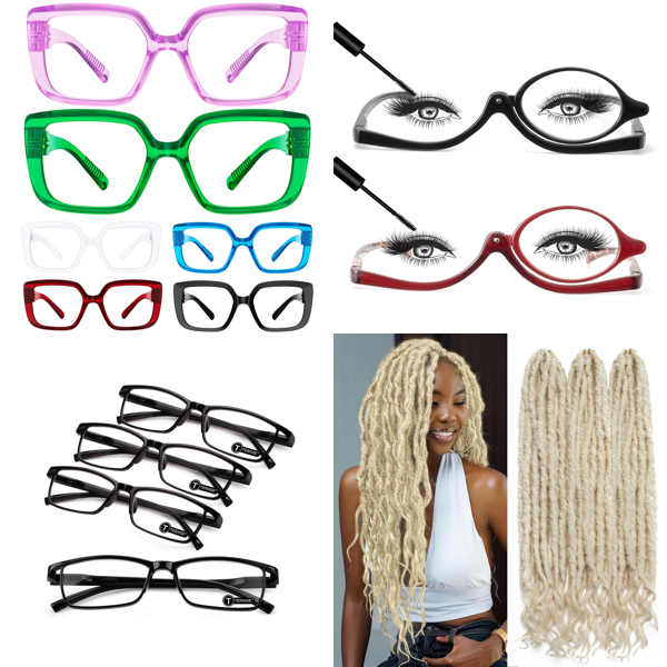 Source photograph for Pallet – Eyewear – Reading Glasses, Blue Light Glasses, Cosmetic Readers